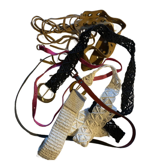 Lot 6 Belts circa 1980s