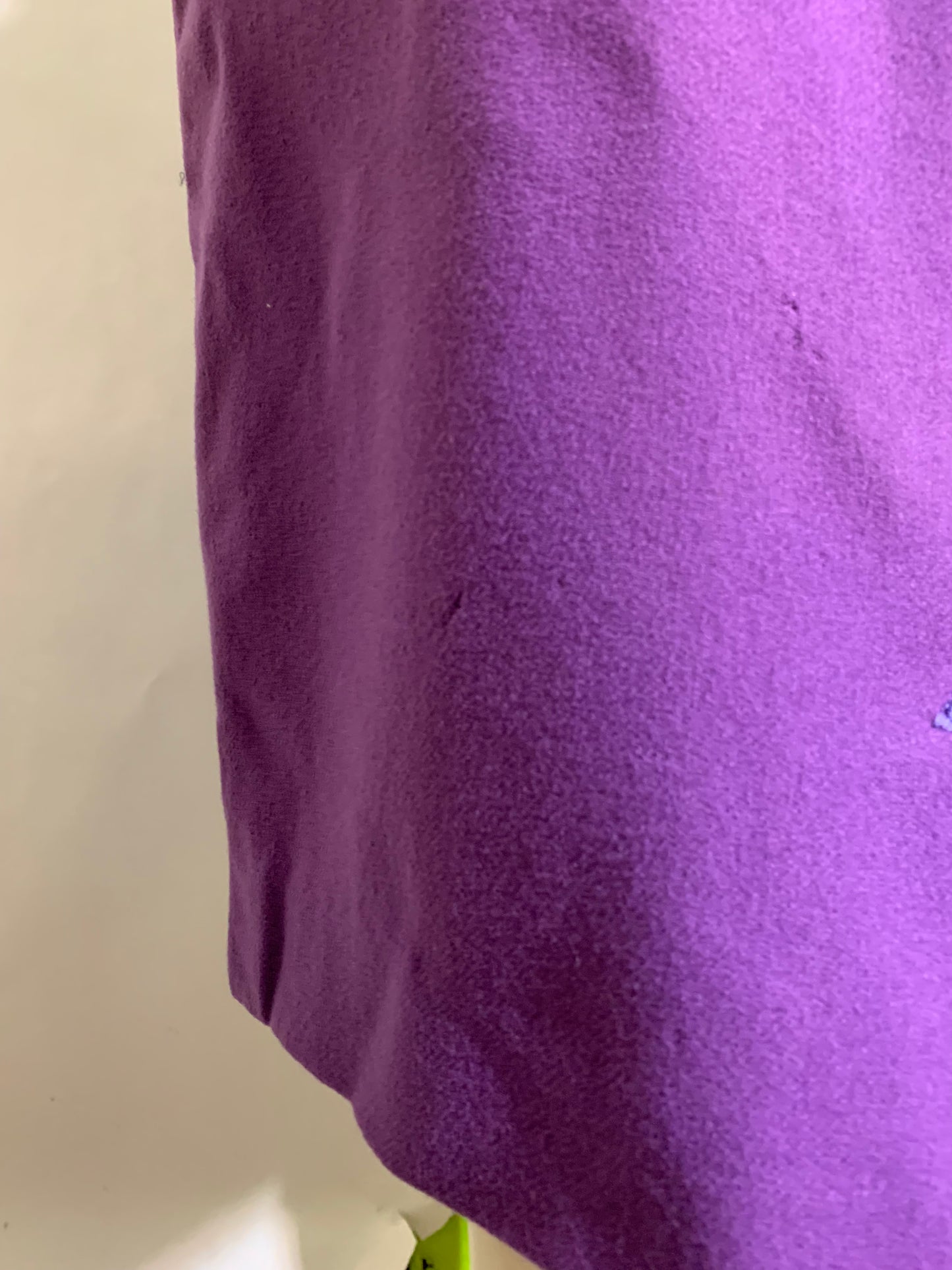 Orchid Purple Wool Pencil Skirt circa 1960s