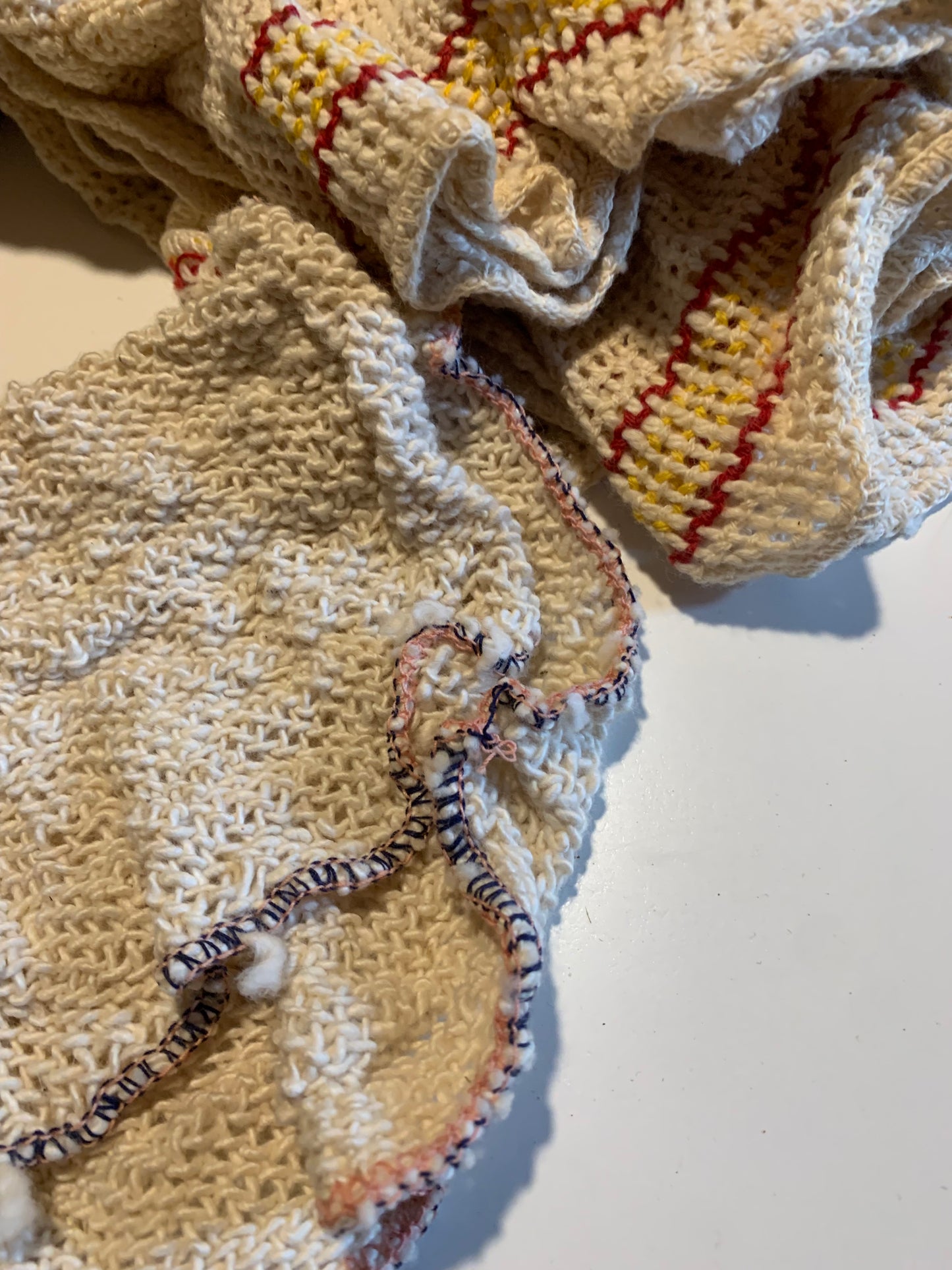 Lot Early 1900s Kitchen Linens 1910s