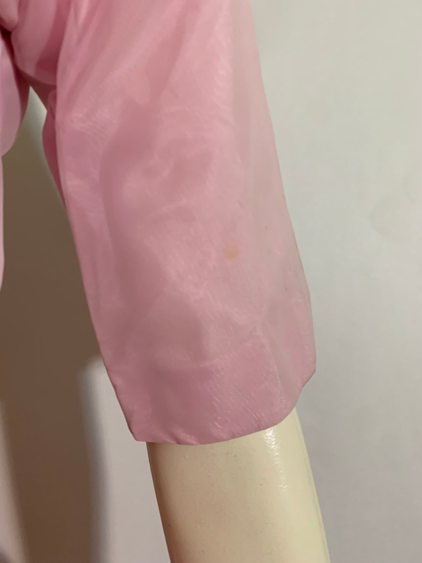 Baby Pink Cocktail Dress with Overskirt and Bow Dress circa 1960s