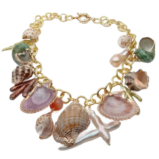 Beached- the Shell Collection Charm Necklace