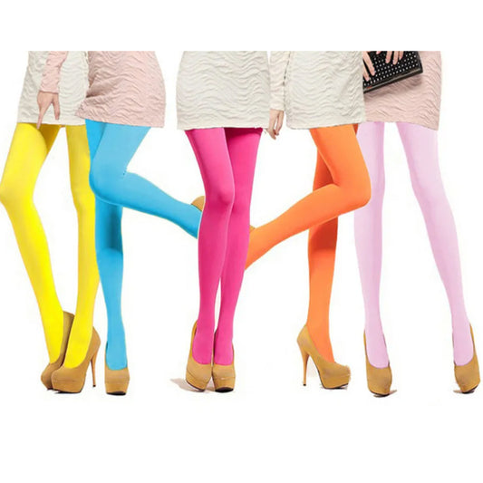 Gams- the Bright Solid Colored Tights Collection 17 Colors