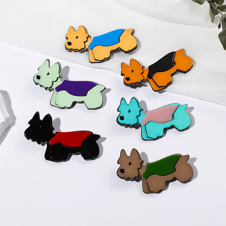 Bark- the Little Scottie Dog Brooch