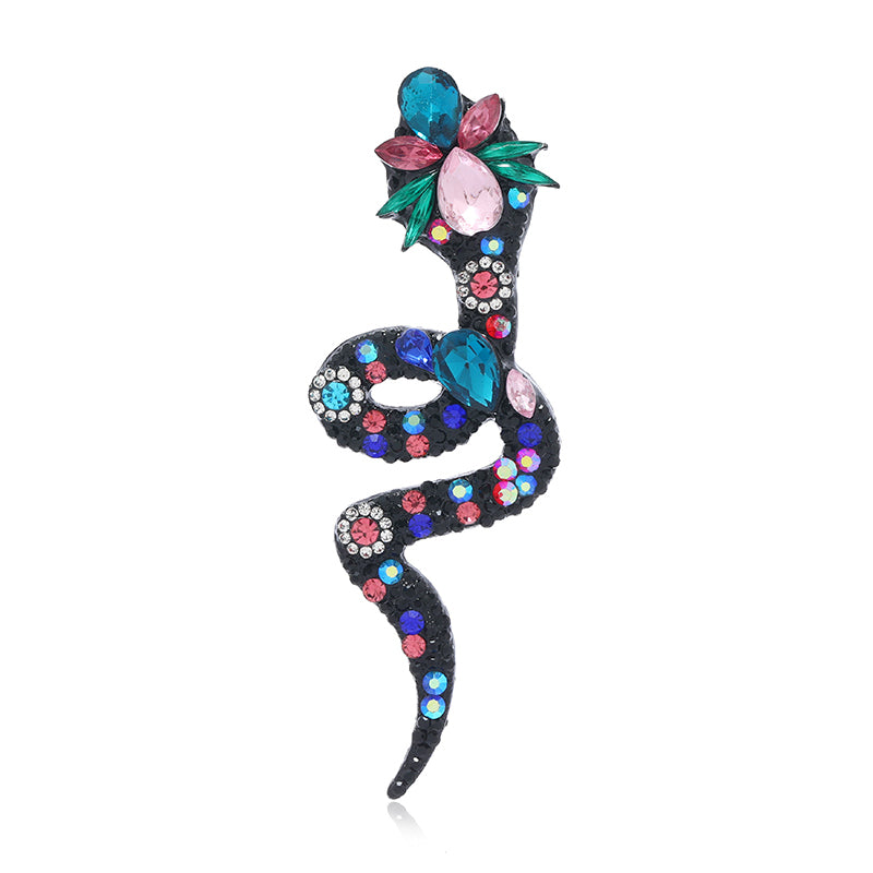 Slither- the Bejeweled Snake Brooch