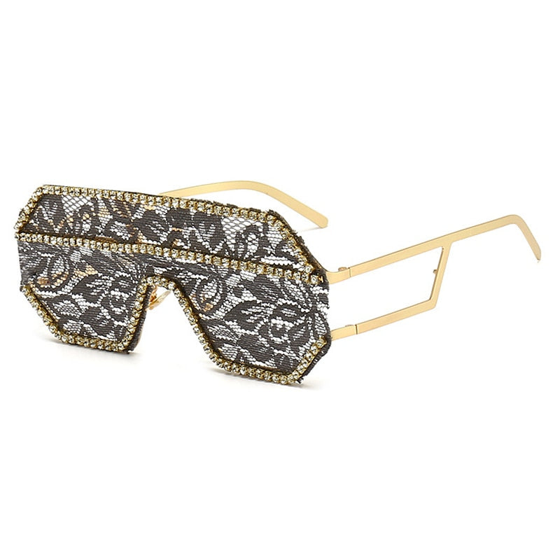 Prince- the Lace Front Rhinestone Sunglasses 7 Colors