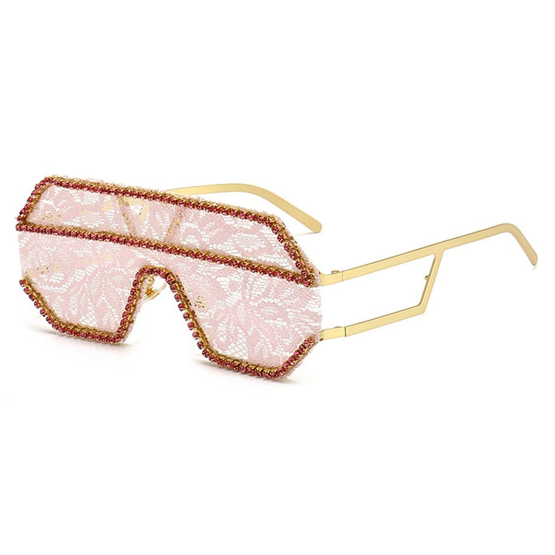 Prince- the Lace Front Rhinestone Sunglasses 7 Colors