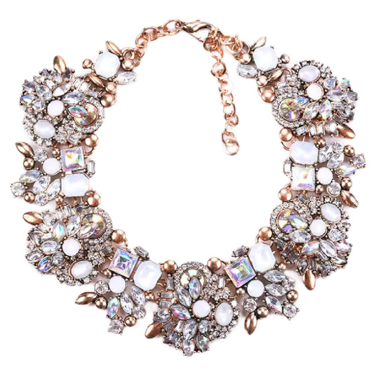 Daphne- the Glamorous Crystal Choker Necklace 5 Color Ways