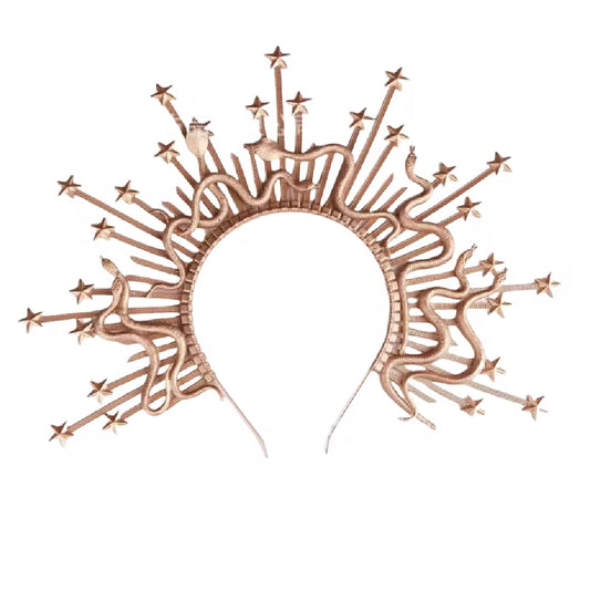 Serpentina- the Star and Snake Headpiece 2 Colors