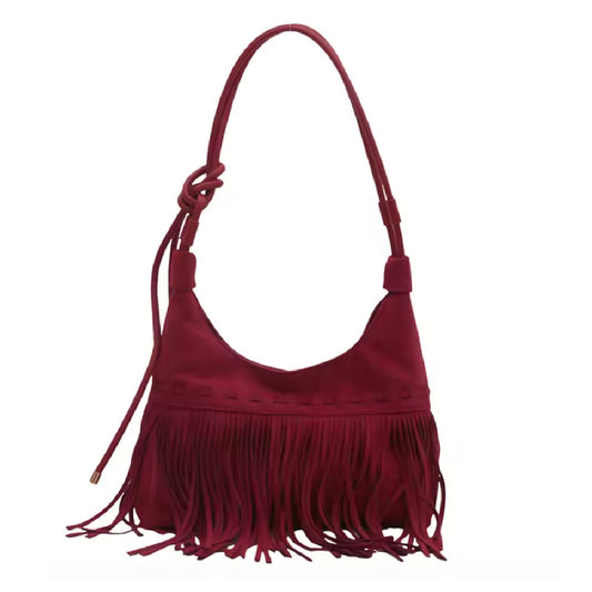 Janis- the 70s Inspired Fringed Crossbody Handbag 4 Colors
