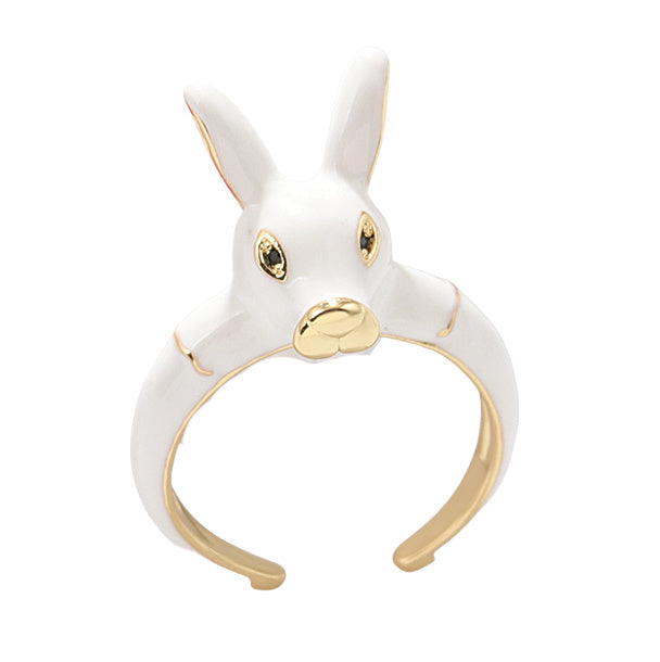 White Rabbit 3-D Ring