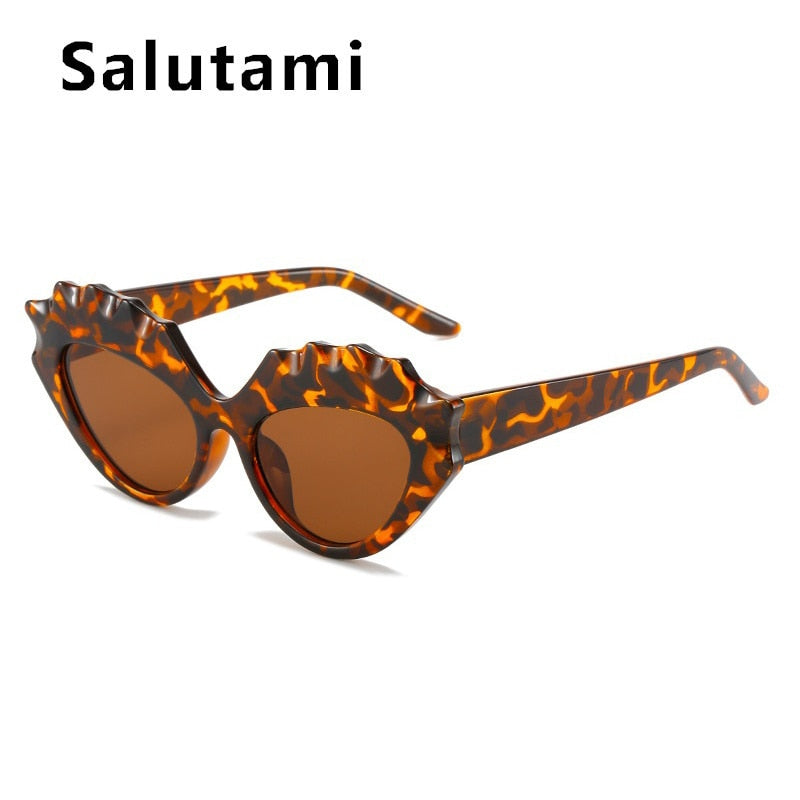Bakie- the Carved Bakelite Look Retro Cat Eye Sunglasses 7 Colors