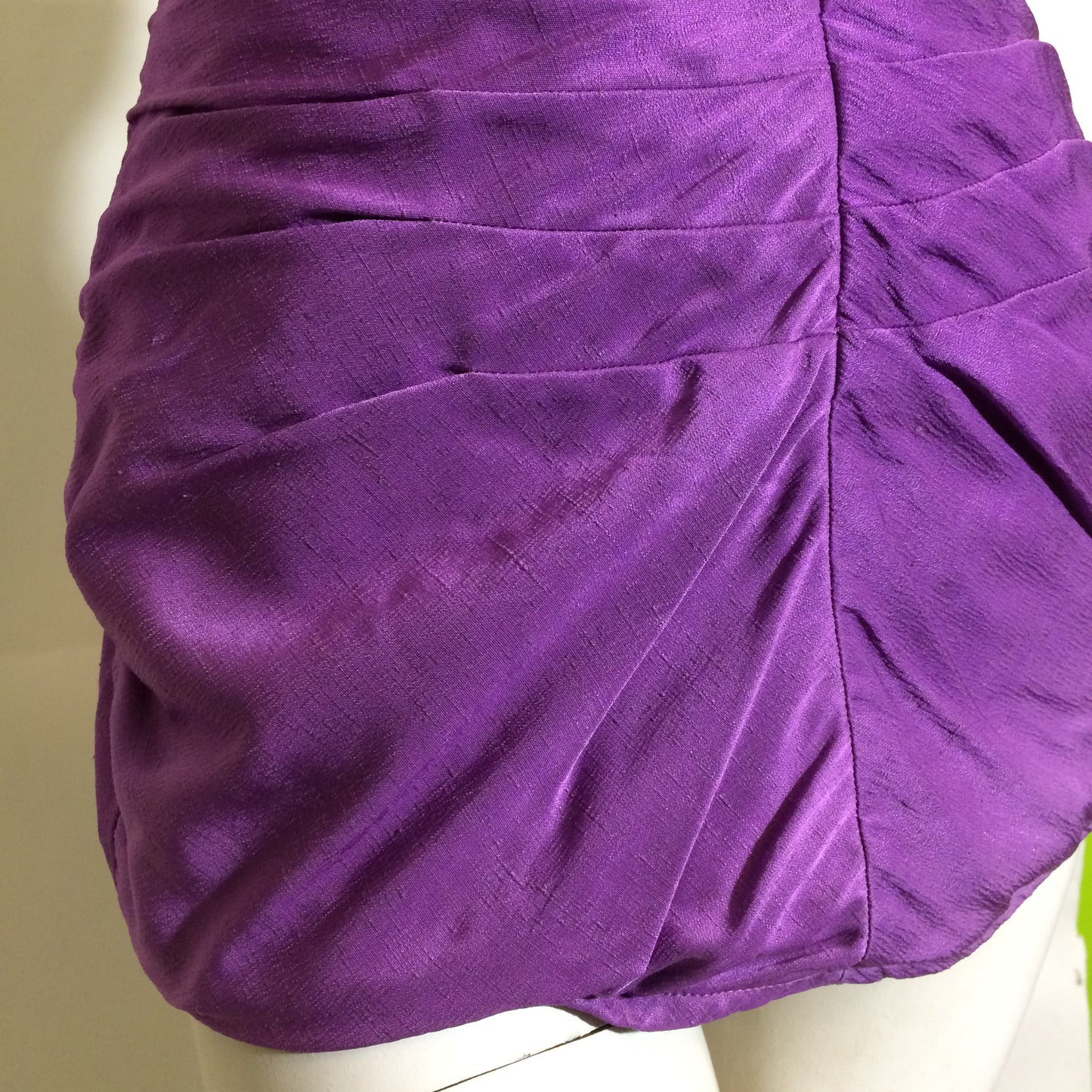 Rose Marie Reid Violet Draped Sheath Swimsuit circa 1950s