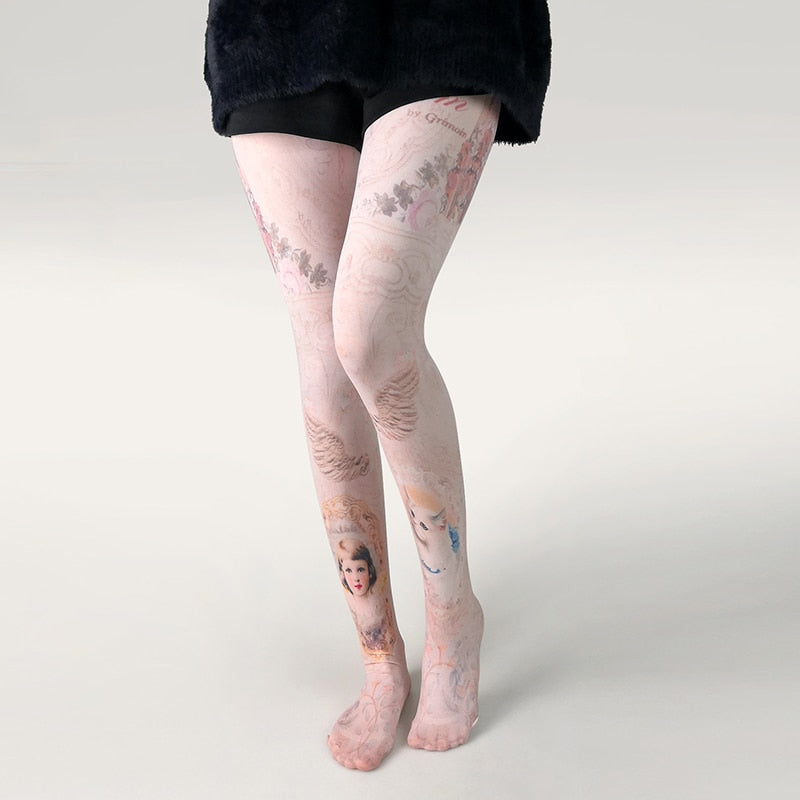 Legs- the Novelty Print Tights Collection 12 Styles