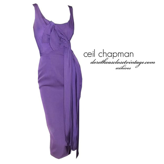 Purple Ceil Chapman! From the Archives