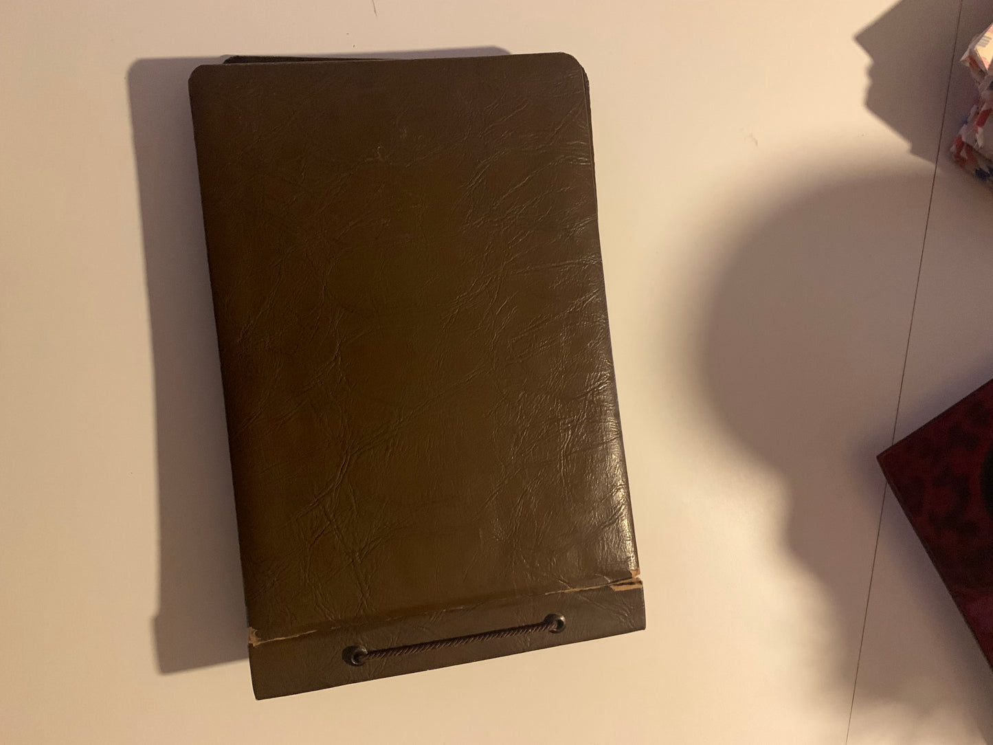 WWII Mlitary Photo Album No Photos 1940s