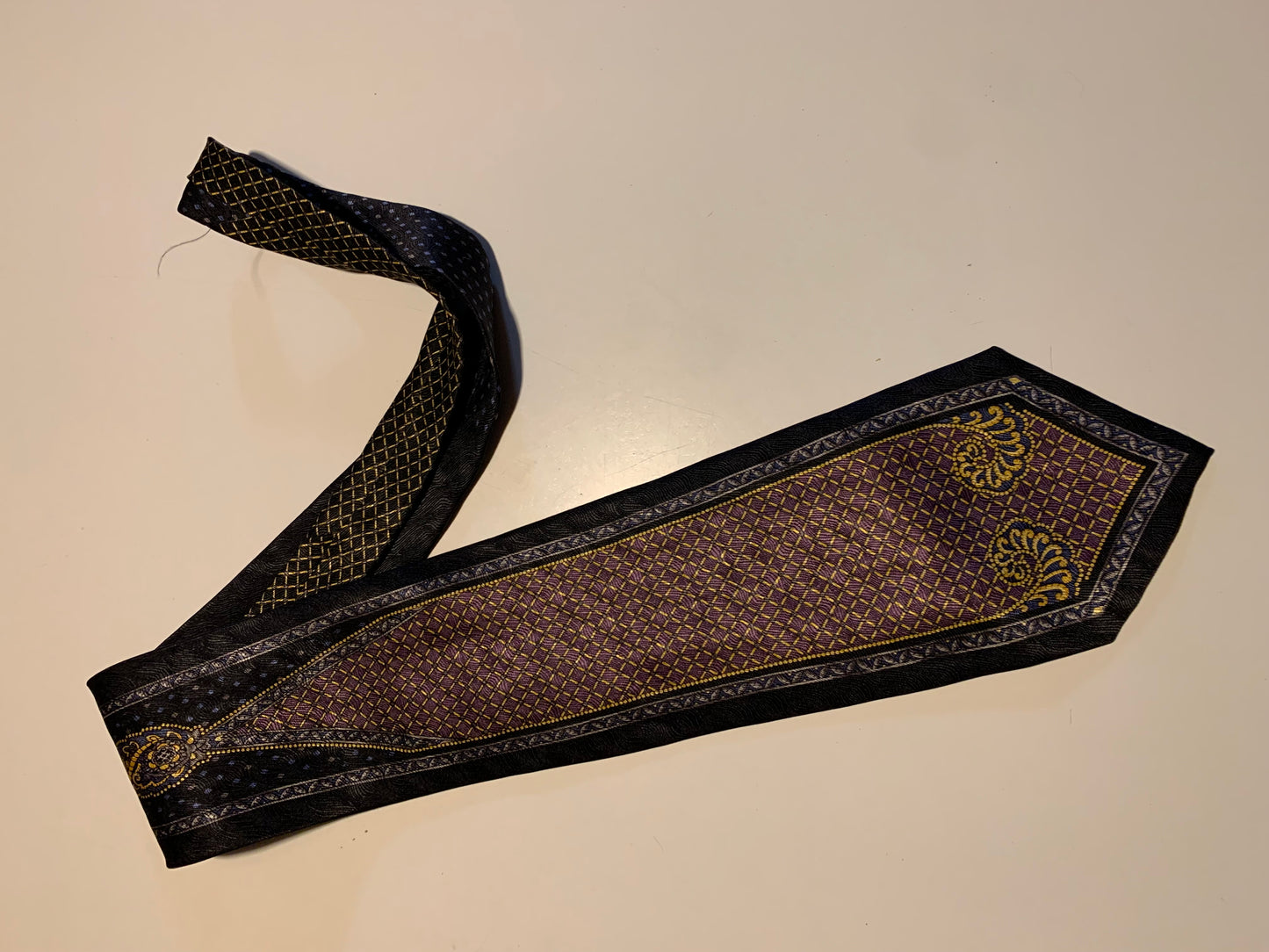 Regal Paisley Design Tie circa 1990s