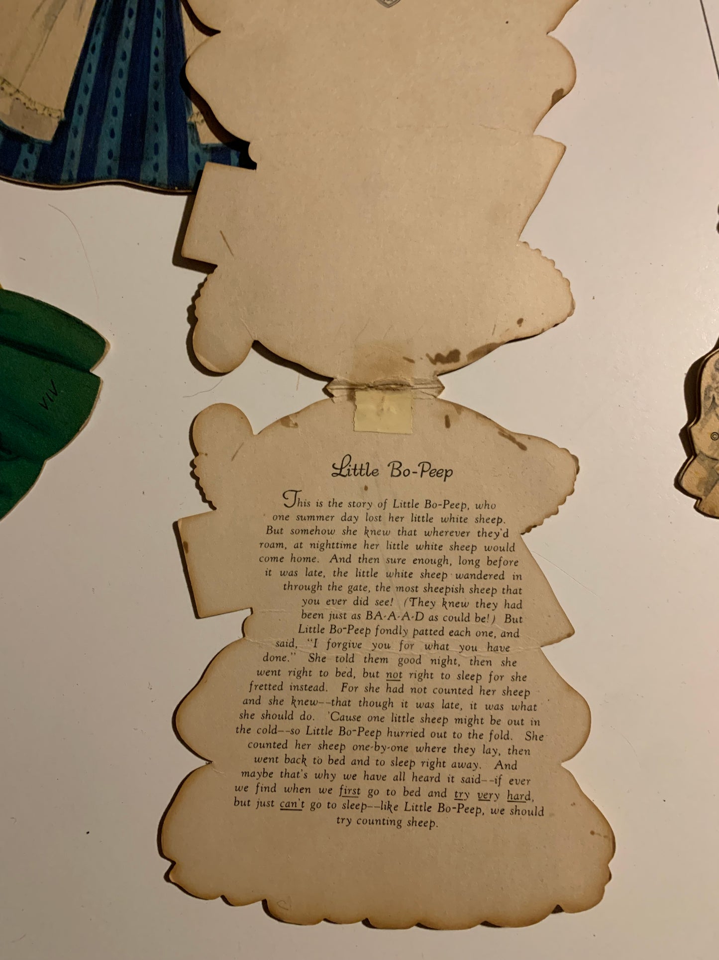 Hallmark Land of Make Believe and Dolls of the Nations Cards Set 8 1940s