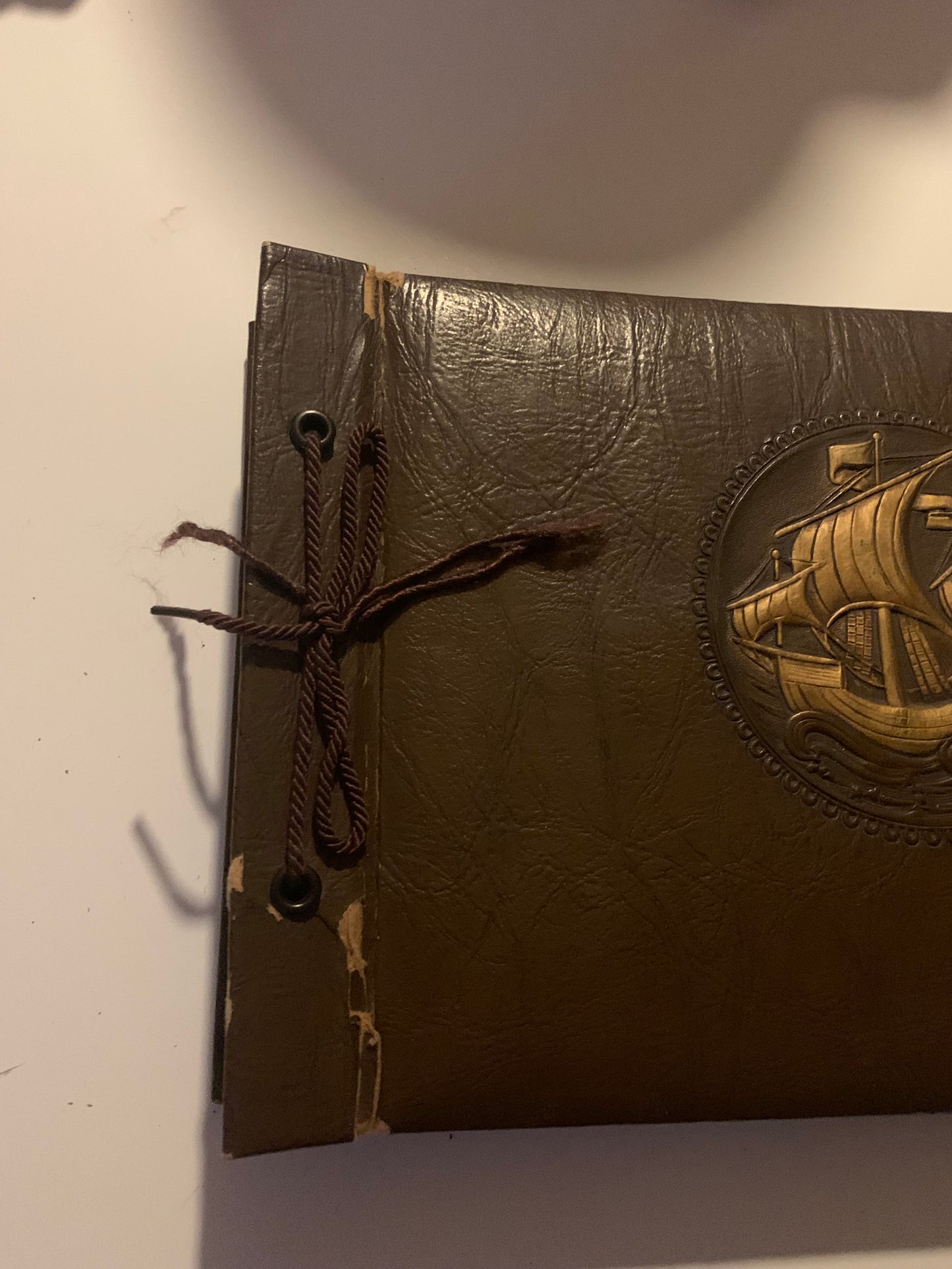 WWII Mlitary Photo Album No Photos 1940s