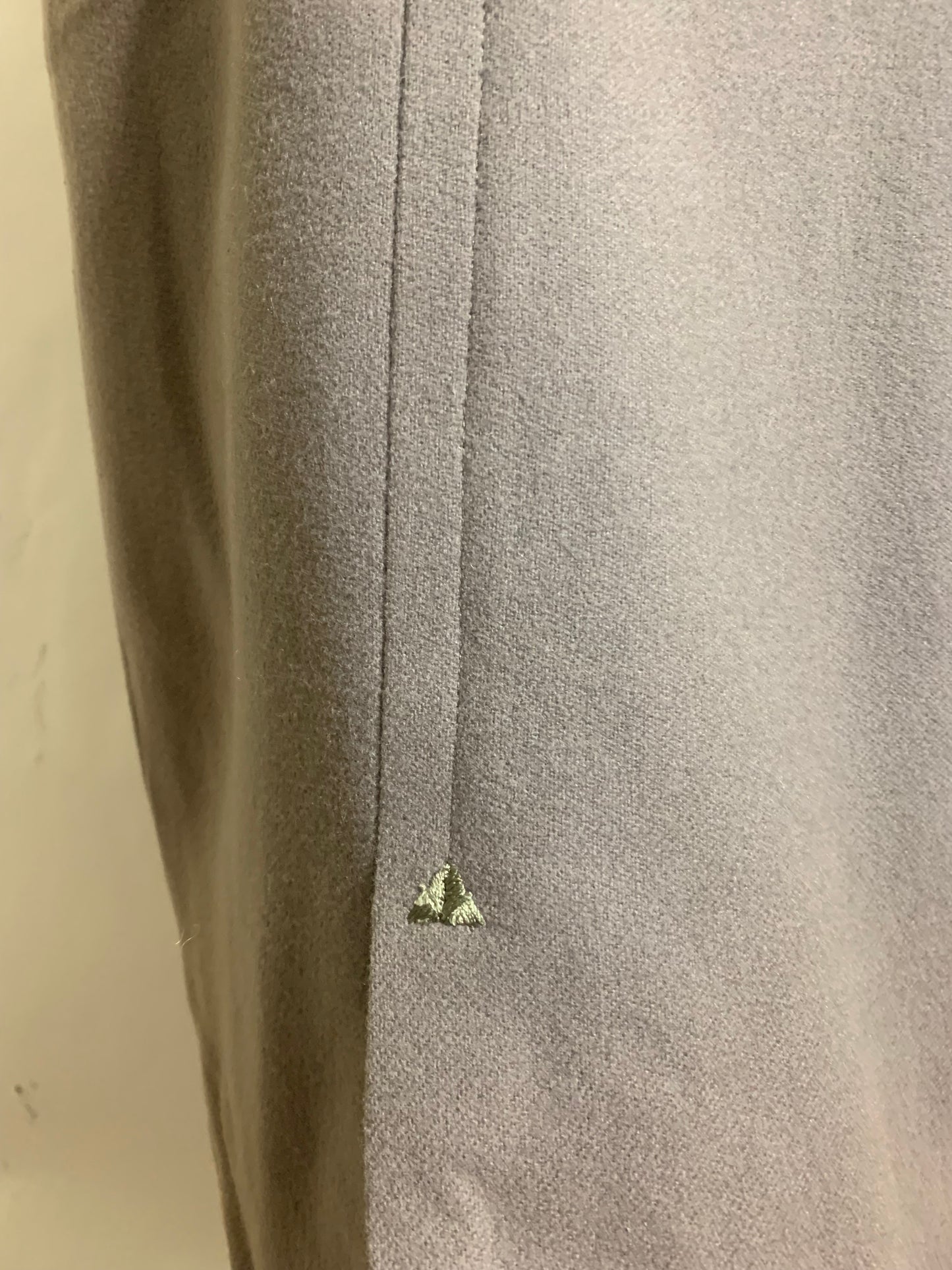 Warm Grey Wool Pencil Skirt circa 1960s
