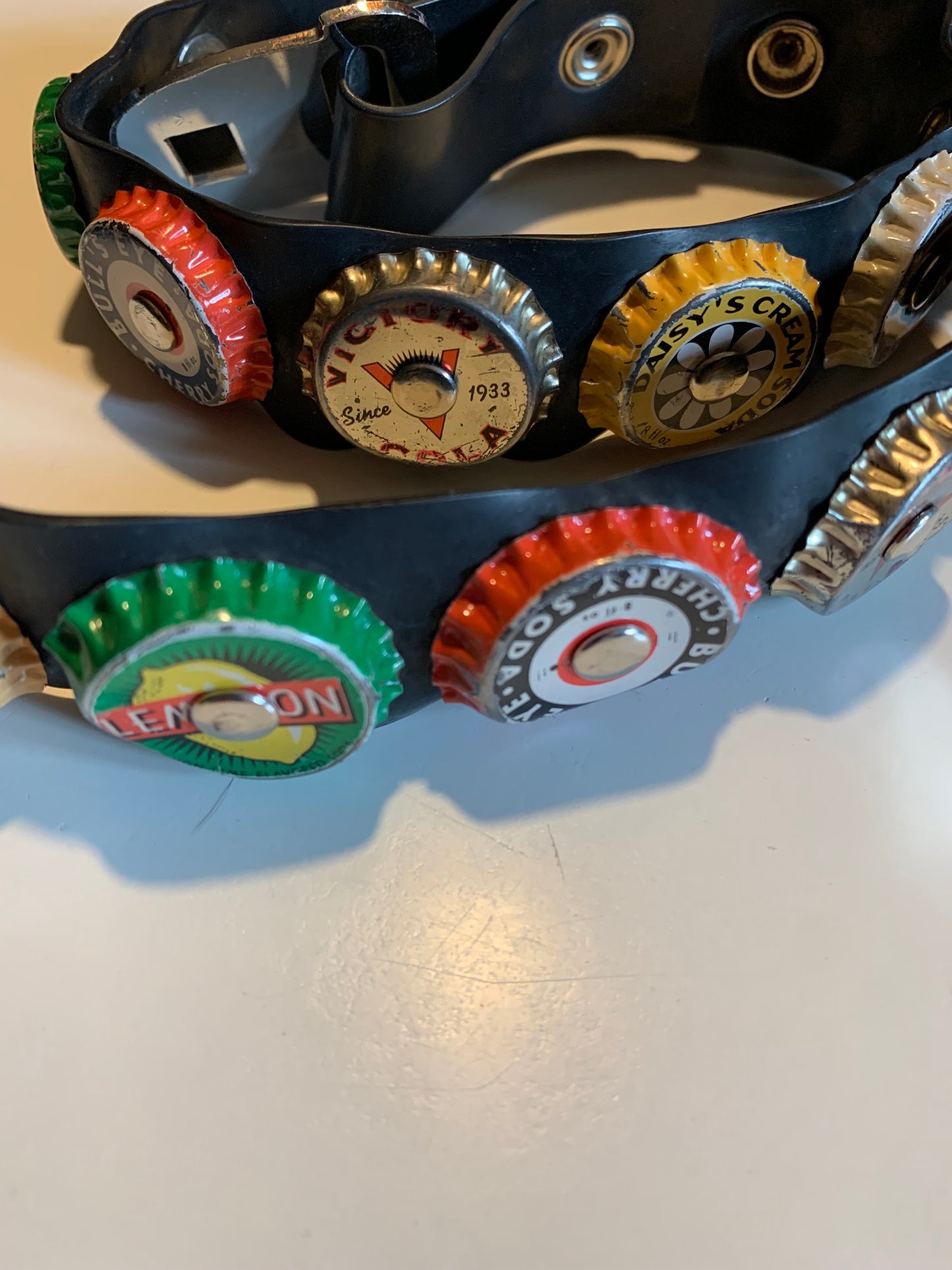 Bottle Cap Care Seat Buckle Rubber Belt circa 1990s 32