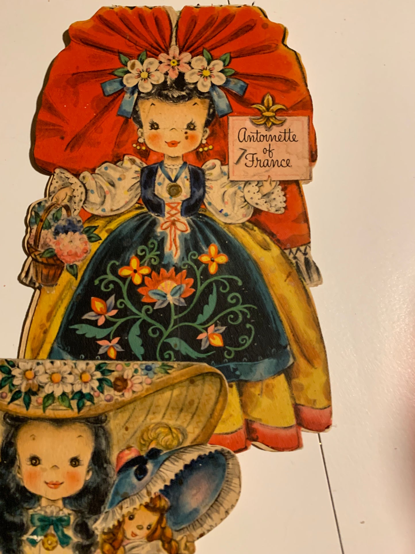 Hallmark Land of Make Believe and Dolls of the Nations Cards Set 8 1940s