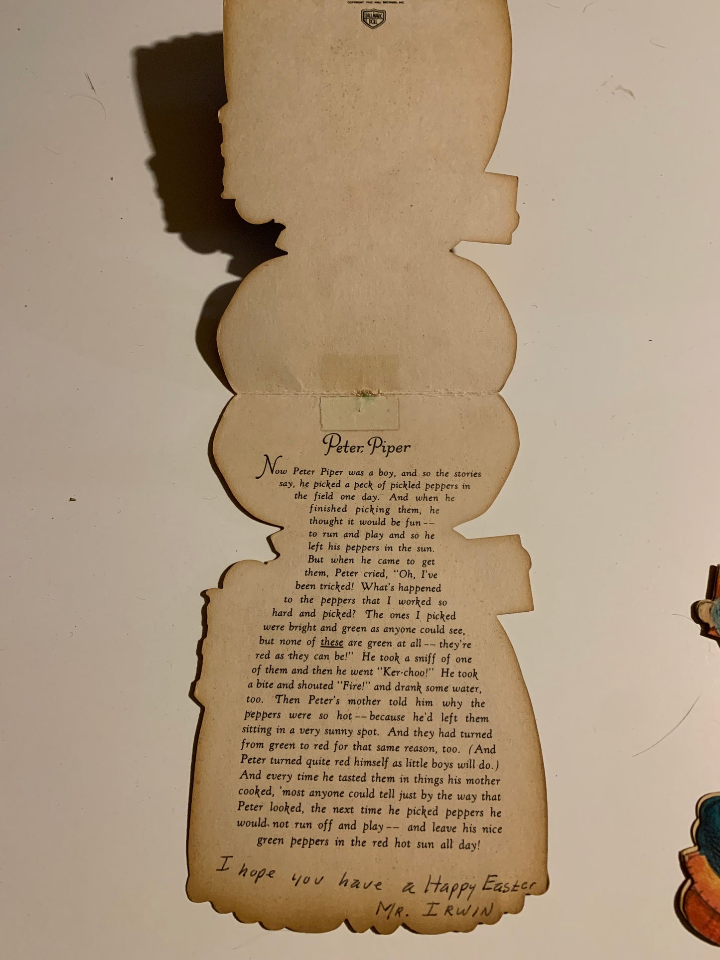 Hallmark Land of Make Believe and Dolls of the Nations Cards Set 8 1940s