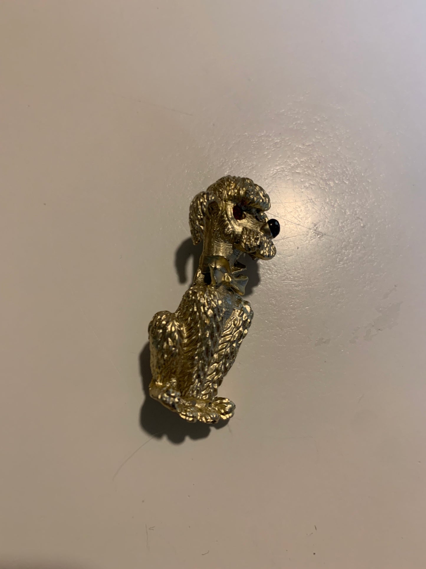 Sassy Little Poodle Brooch circa 1960s