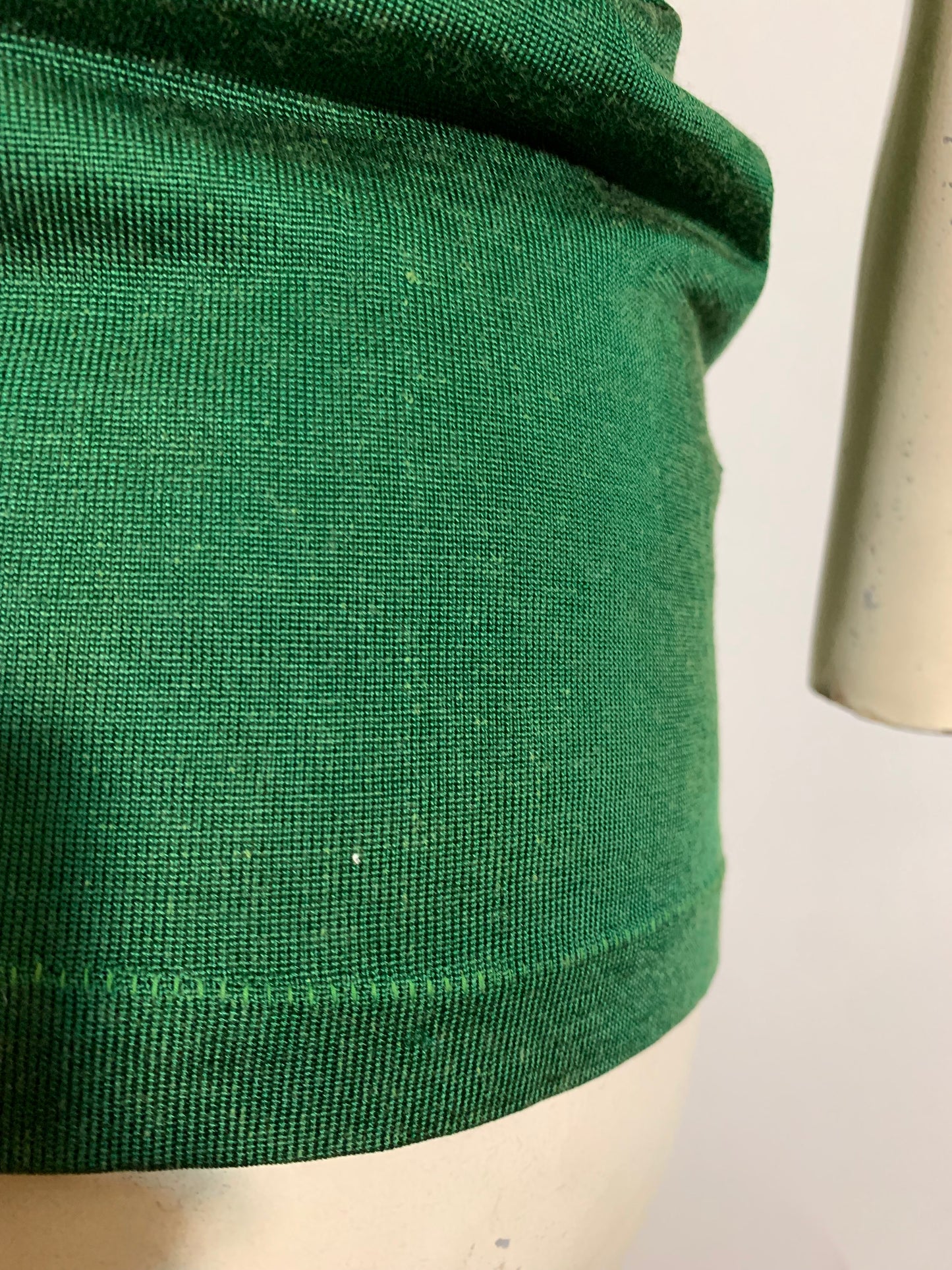 Deep Green Johnstown Gym Shirt Tank Top circa 1930s