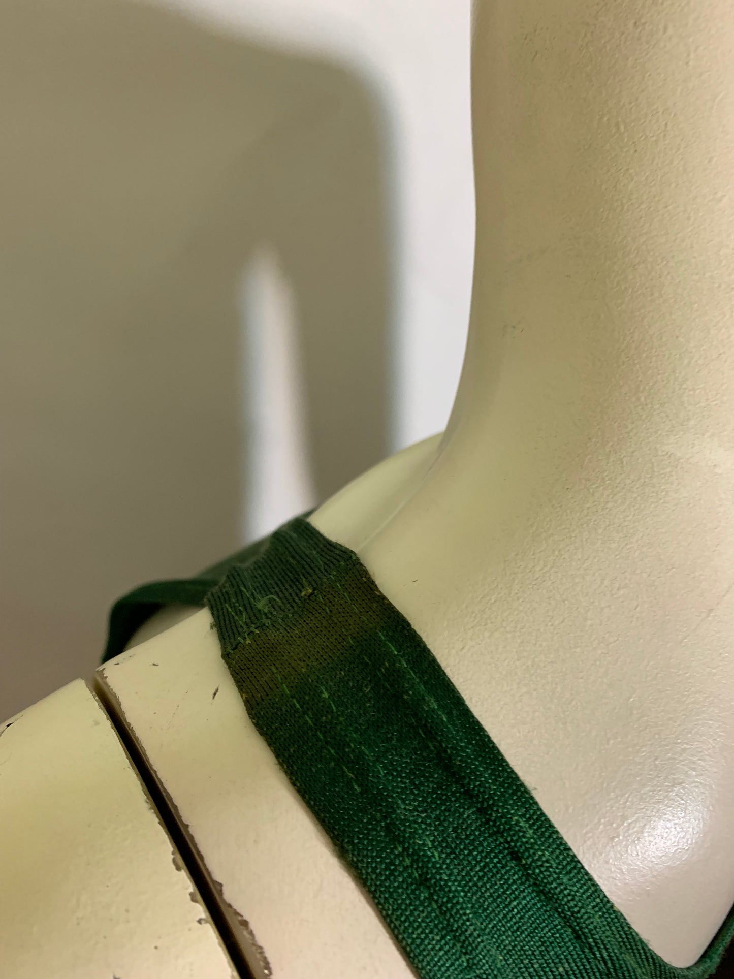 Deep Green Johnstown Gym Shirt Tank Top circa 1930s
