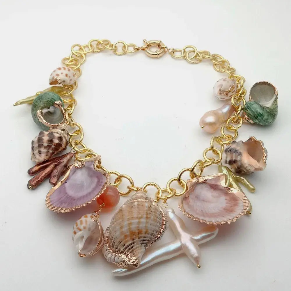 Beached- the Shell Collection Charm Necklace