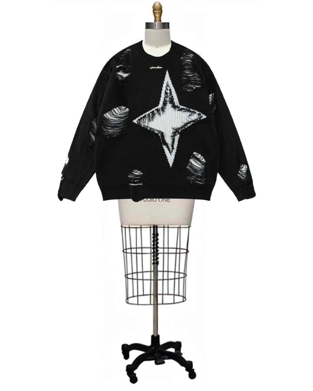Cosmos- the Big Star Design Sweater Black or Grey