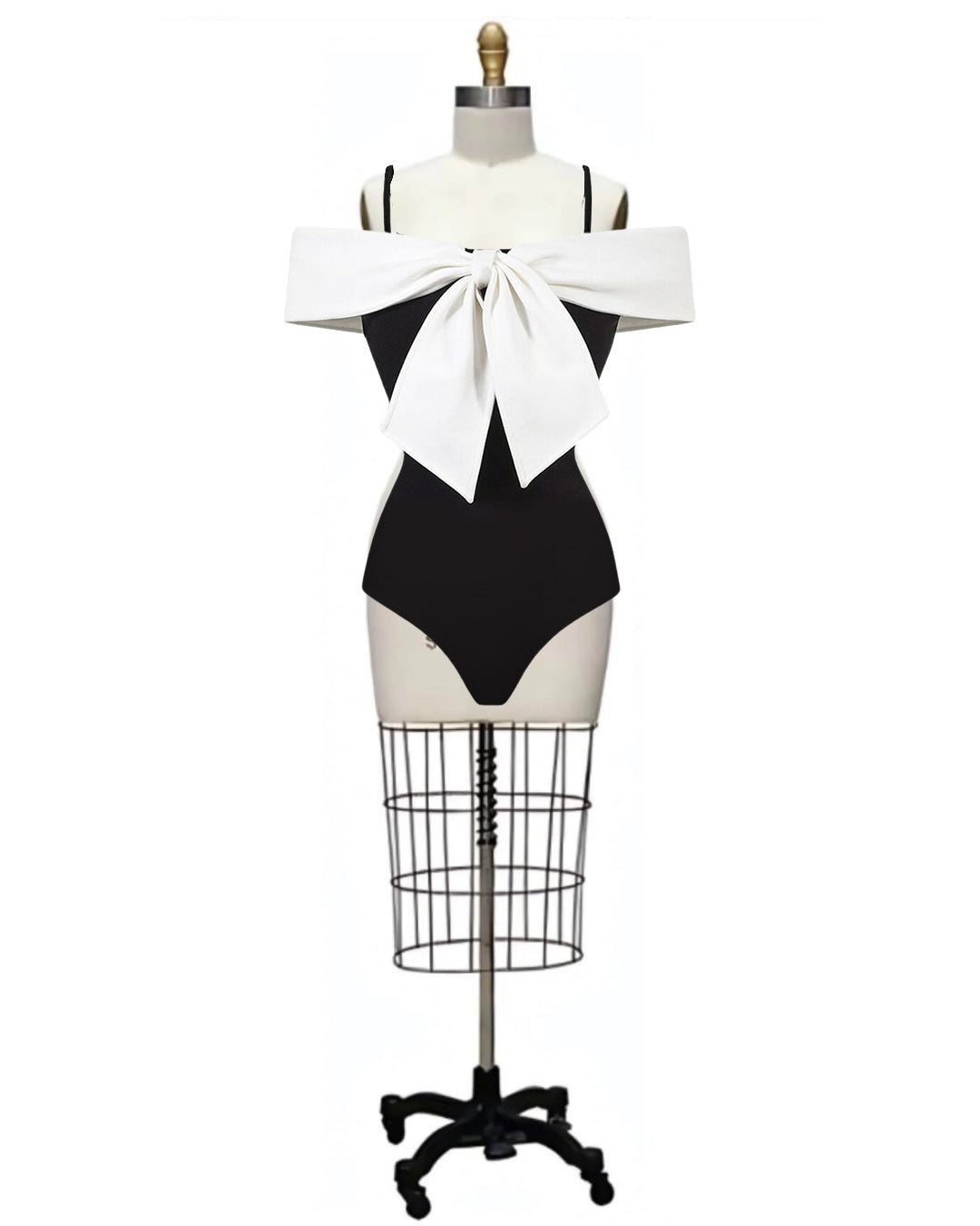 Gifted- the Big Bow 1960s Inspired Swimsuit