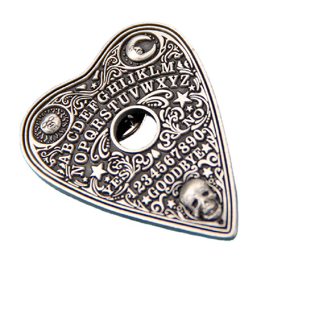 Weejee-  the Ouija Board Planchette Lapel Pin