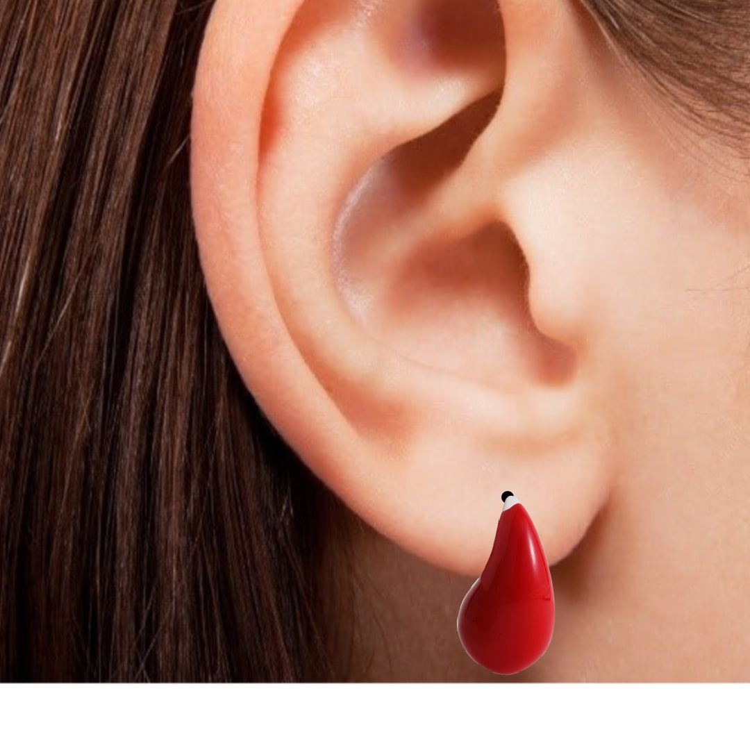 Bitten- the Blood Droplet Earrings