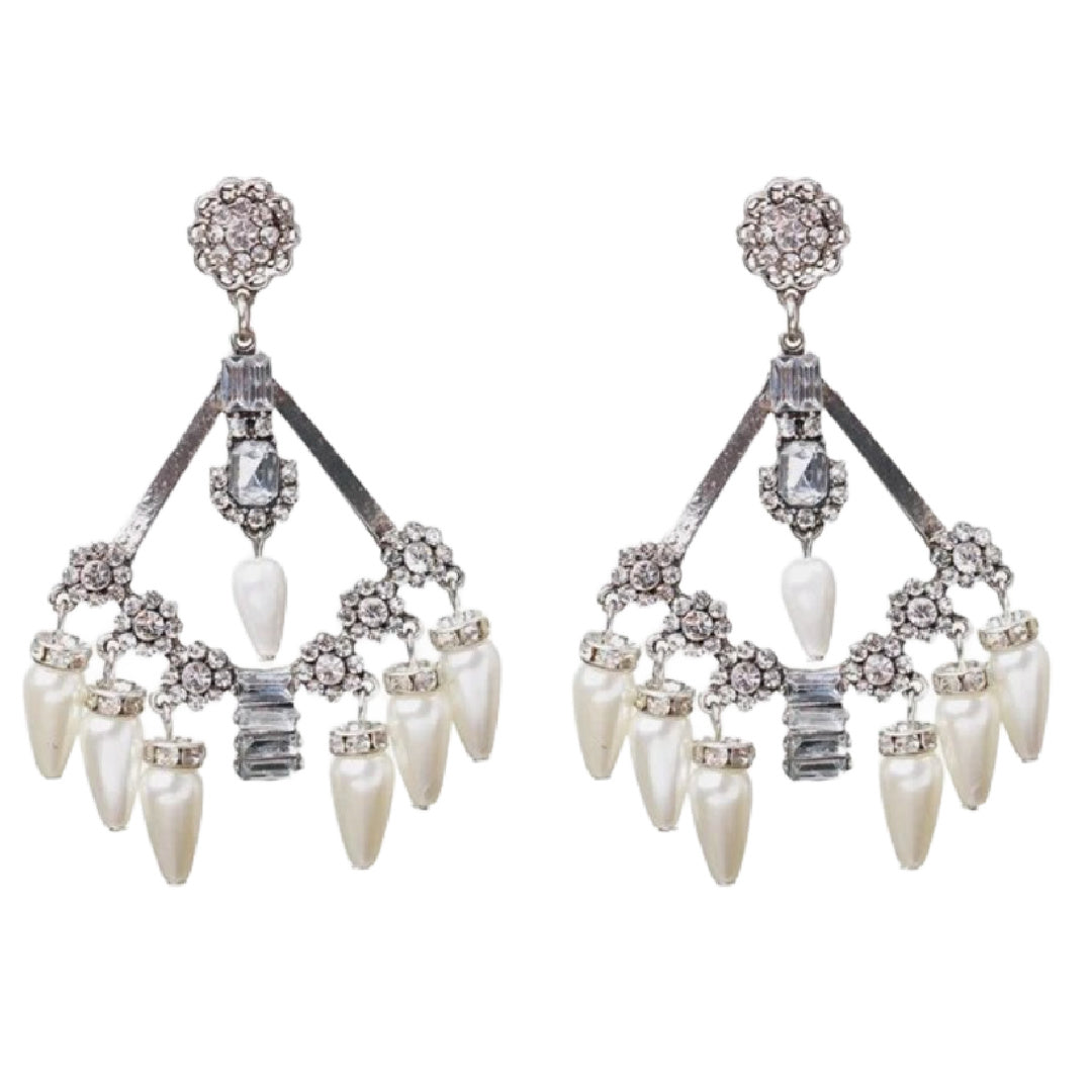 Chandelier- the Rhinestone Chandelier Dangle Statement Earring Collection 10 Styles