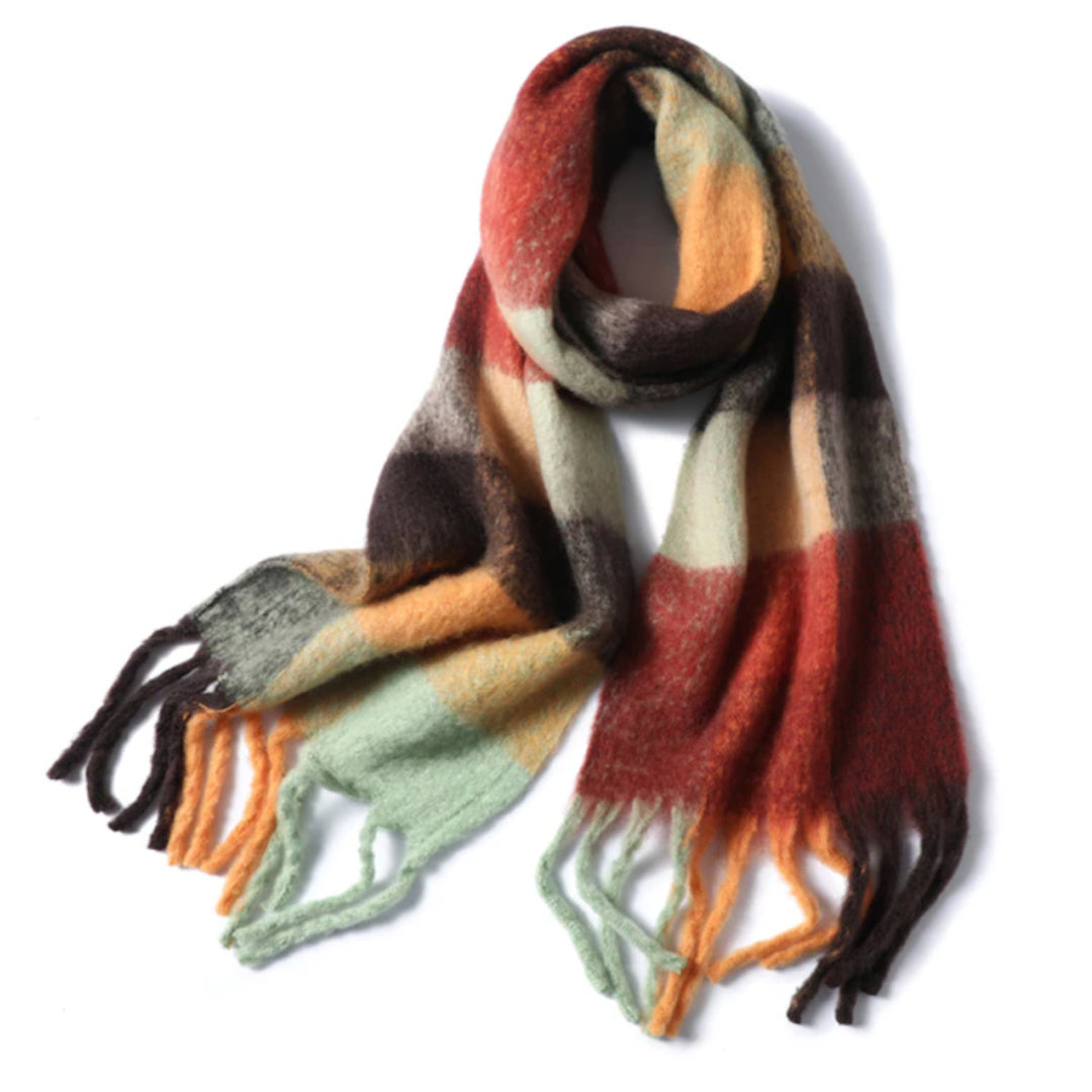 Woodsy- the Fringed Winter Scarf Collection