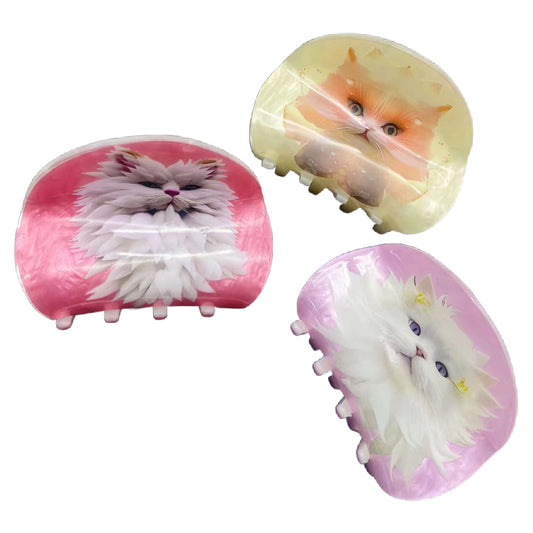 Floof- the Fluffy Cat Hair Clip 3 Styles