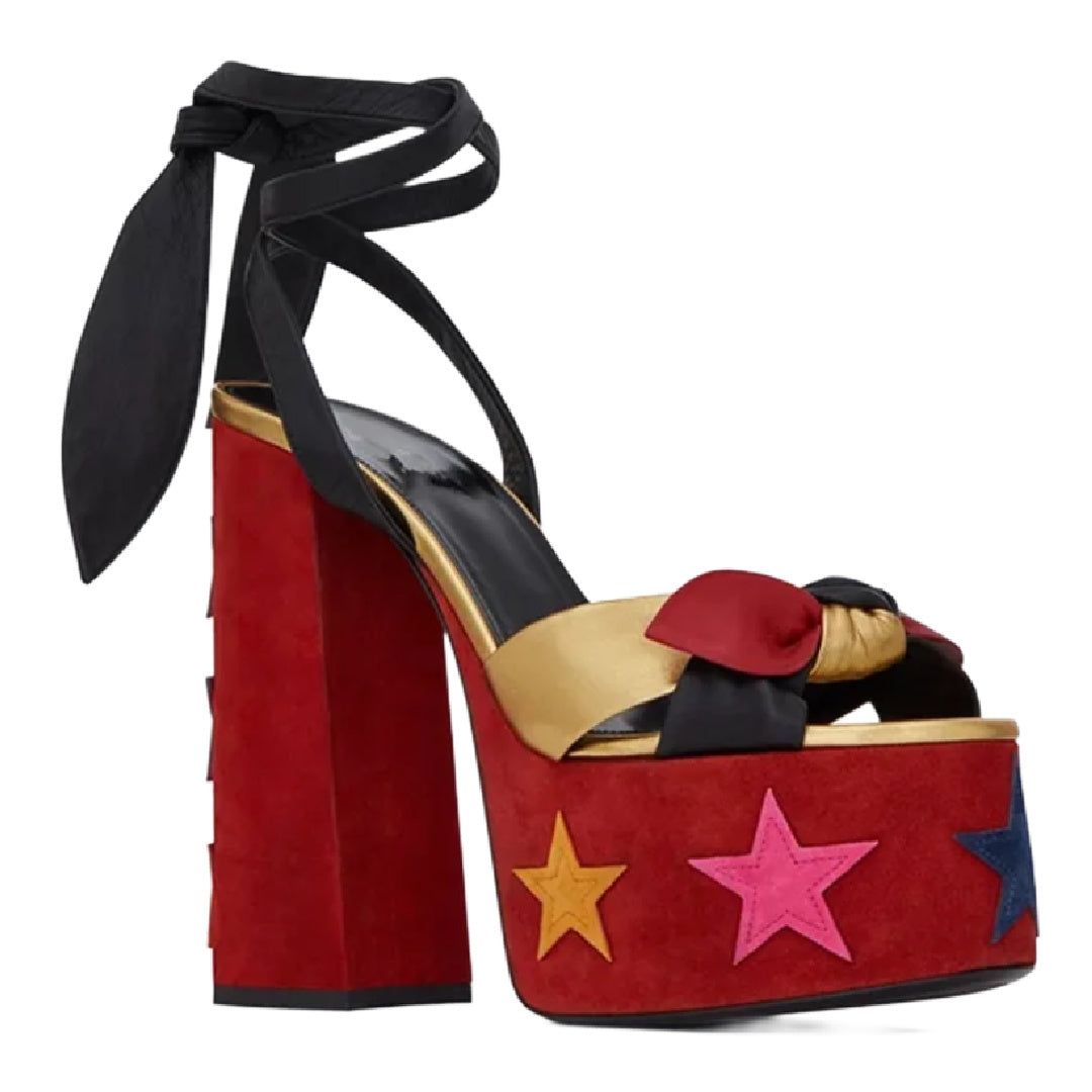 Gladys- the Glam Rock Platform Sandals 5 Color Ways