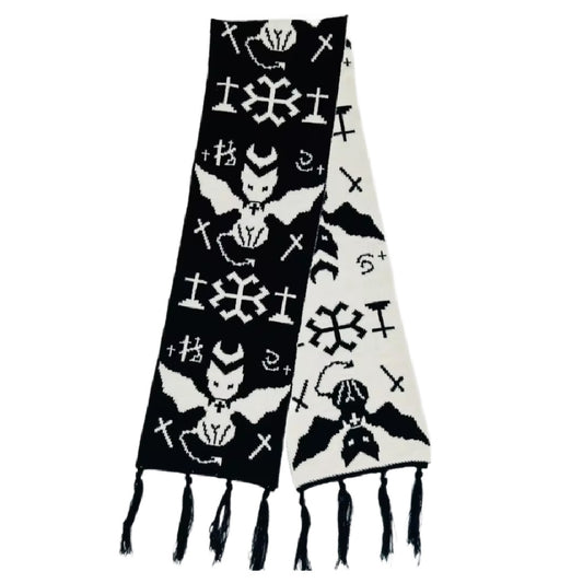 Demonic- the Demon Kitty Reversible Scarf