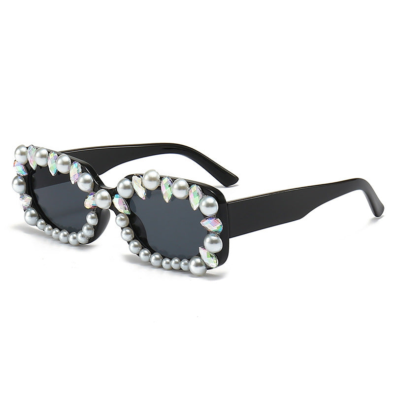 Fanged- the Sparkling Rhinestone Toothy Framed Sunglasses 7 Color Ways