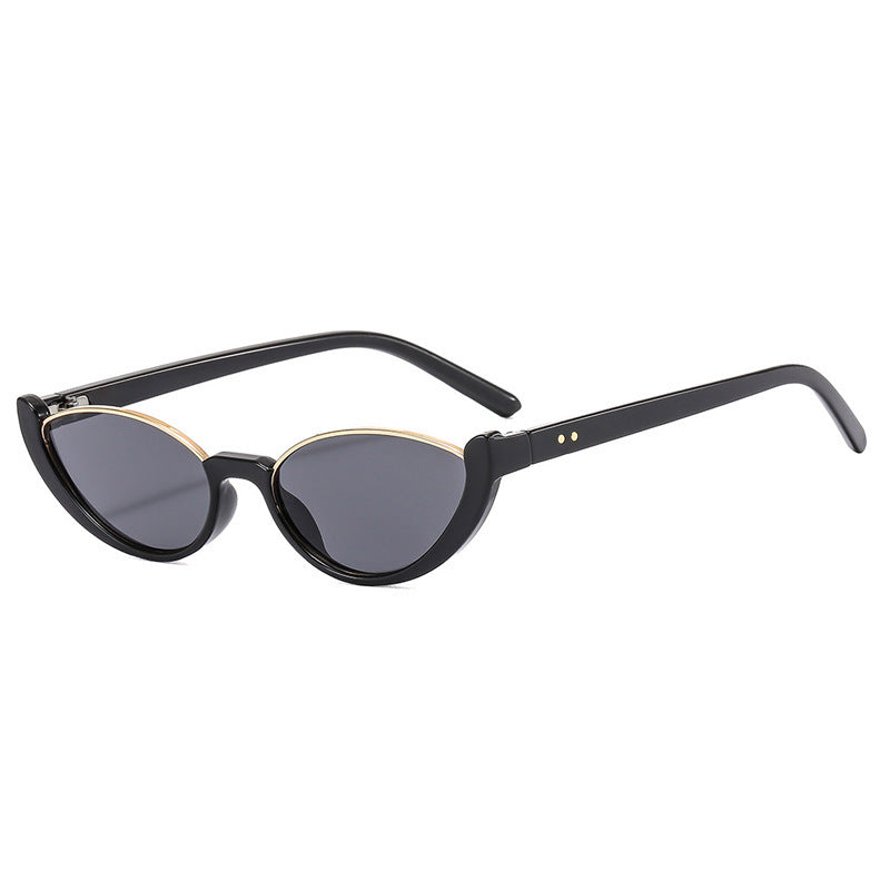 Underscored- the Half Lens Cat Eye Sunglasses