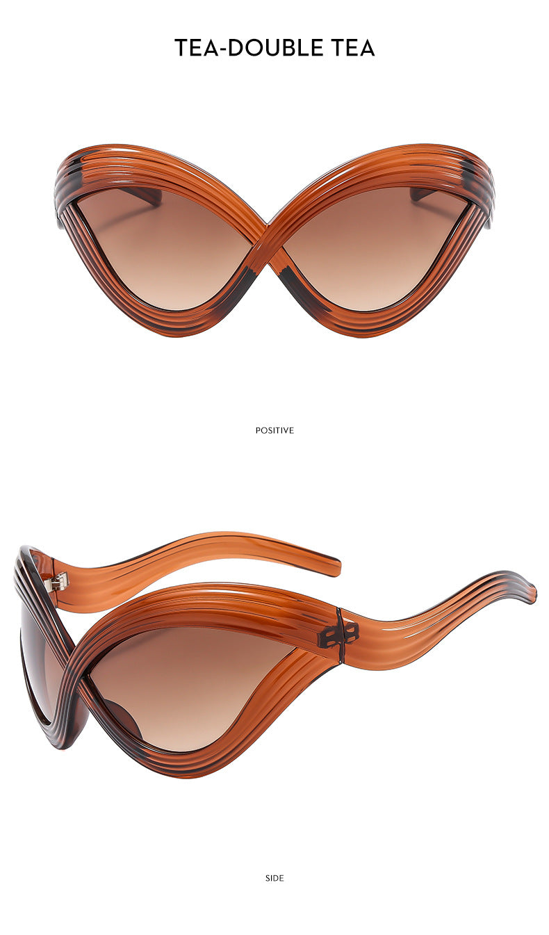 Wavy- the Wavy Arm Superhero Sunglasses 6 Colors