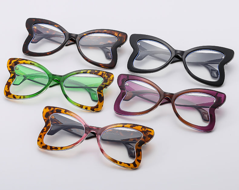 Side Eye- the Sideways Heart Frame Ombre Hued Sunglasses 12 Colors