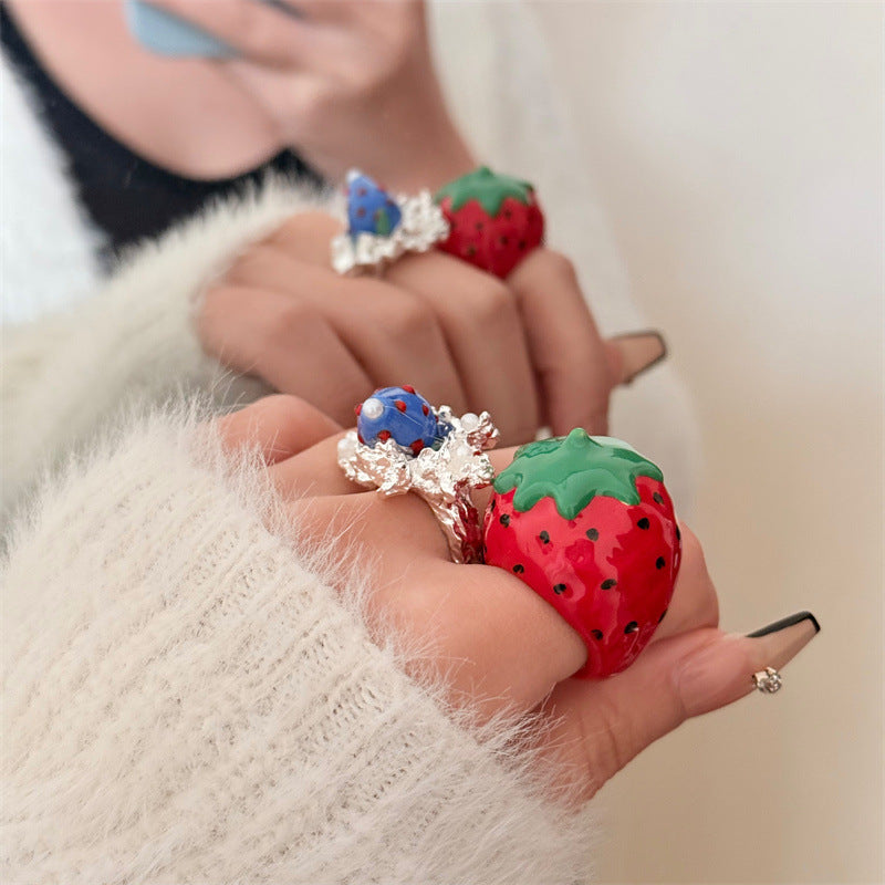 Berry Patch- the Big Red Strawberry Ring