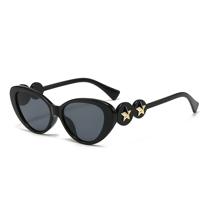 Cat Power- the Star Studded Cat Eye Sunglasses 5 Colors