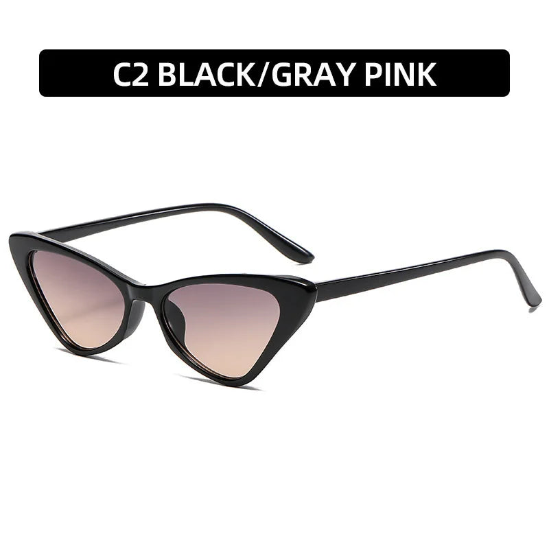 Catty- the Narrow Cat Eye Sunglasses 8 Colors