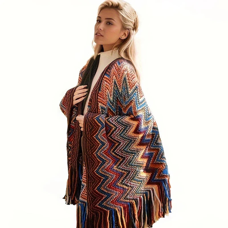 Zag- the Missoni Inspired Zig Zag Weave Shawl