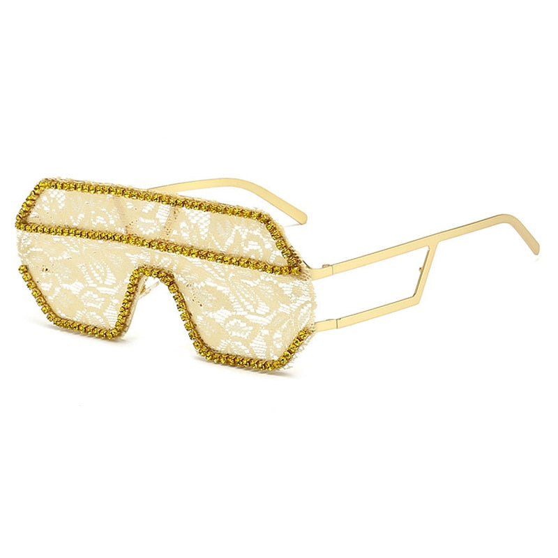 Prince- the Lace Front Rhinestone Sunglasses 7 Colors