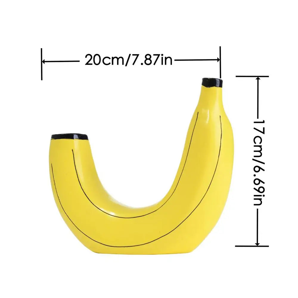 Slipped- the Pop Art Banana Vase