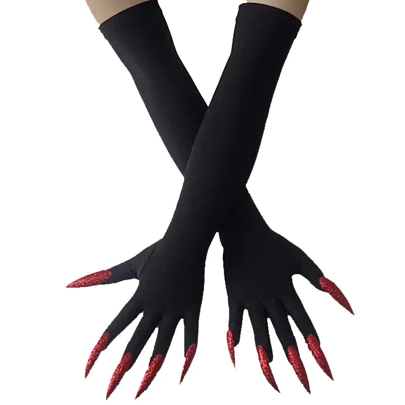 Scratch- the Surrealist Fingernail Gloves 40 Colors/Styles Pink Green Red Black and More